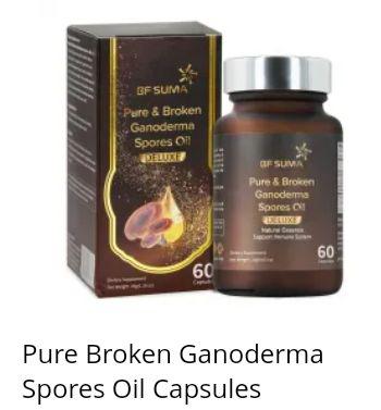 Pure & Broken Ganoderma Oil 60s